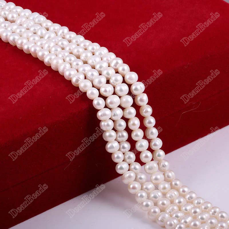 AA Grade Natural Cultured Fresh Water Colourful Potato Genuine Loose Pearl Beads For DIY Jewelry Making White Pink Purple 12mm