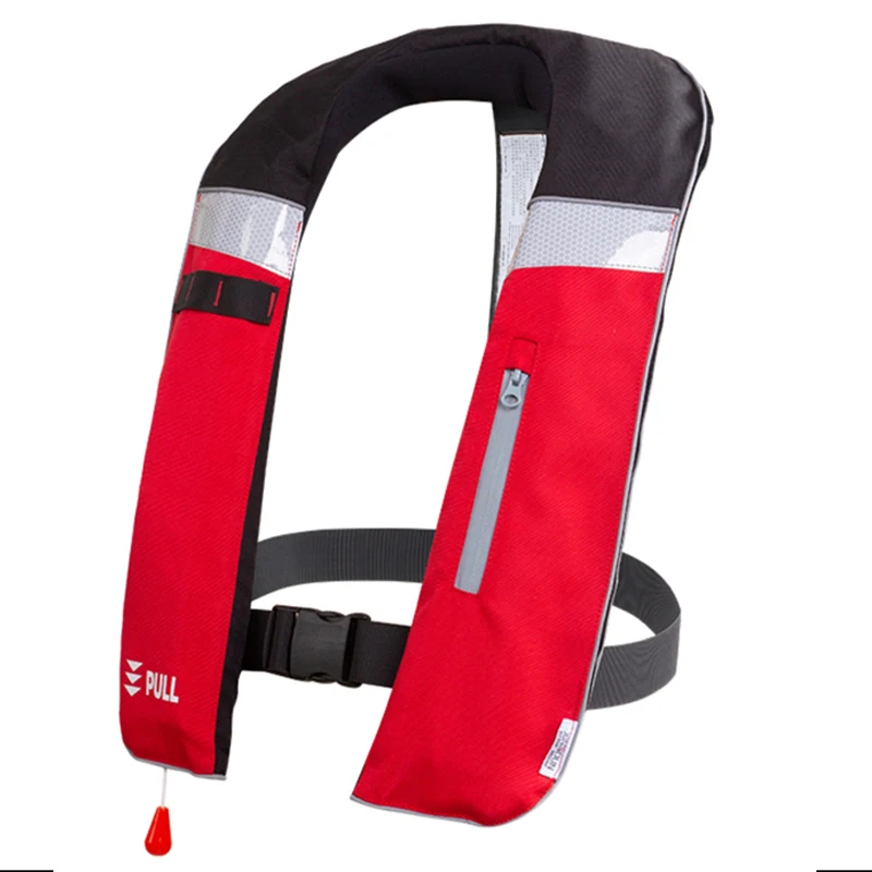 Взрослая Автоматическая надувные спасательные жилеты oem Морских женское оранжевое спасатель жилет для продажи CQIF-IV-150N