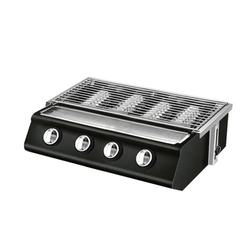 Garden Barbecue Grill Churrasqueira Barbecue Gaz Indoor BBQ Grill Stove Smokeless Gas Burners Bbq