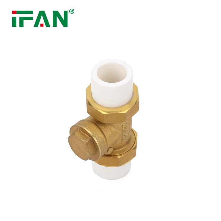 IFAN Manufacturer Check Valve 32mm High Pressure Swing Non Return Check Valve PPR Check Valve