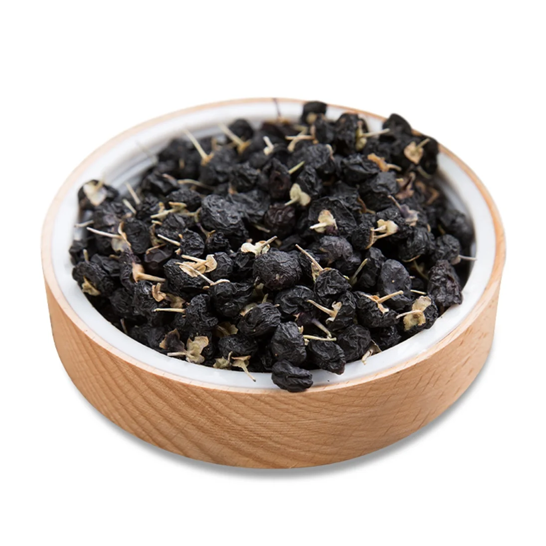 
100% Qinghai-Tibetan Plateau Origin NOP Certified Organic Dried Fruits Black Goji Berry Fruit Product 