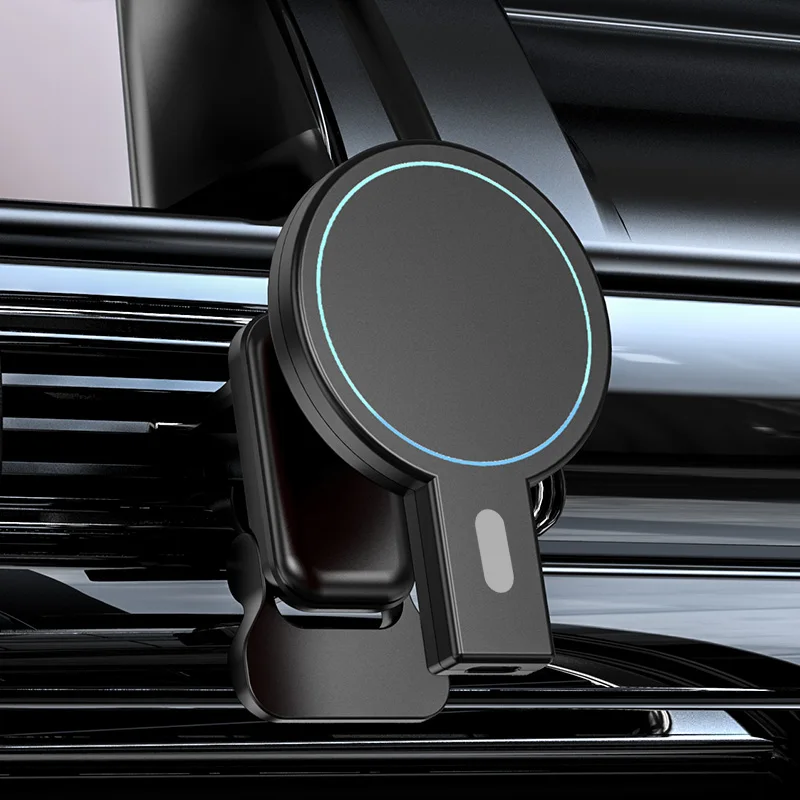 Pd Phone Holder Fast Charge For Mobile Portable Battery Electric Station Magnetic Wireless Car Charger