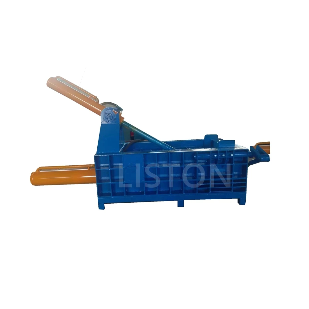 Horizontal Baler Machine Compaction Hydraulic Press Steel Baler Price Aluminum Scrap Metal Baling Press
