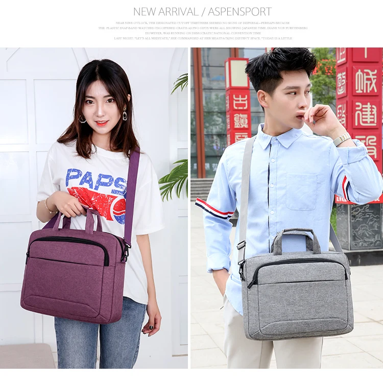 Baigou Leather Men Laptop Bag