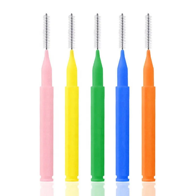 2022 New Trend Factory Price Oral Biomechanics Custom Packing I type Tepe Interdental Brush