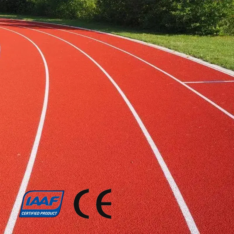 13mm China Suppliers Epdm Granule Sports Flooring Athletic Running Track/runway/rubber Material