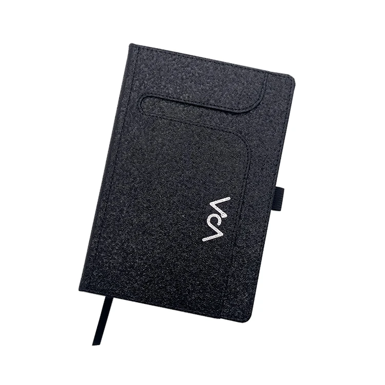 Wholesale A5 PU Leather Notebook Colorful Glitter Journal Hardcover Creative Office School Diary