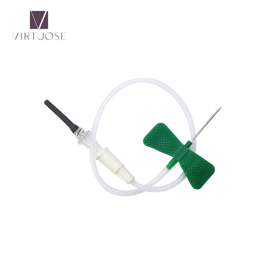 [30% Discount Price] Blood Collection Needle Medical Disposable 21G Scalp Vein Set Butterfly Needle