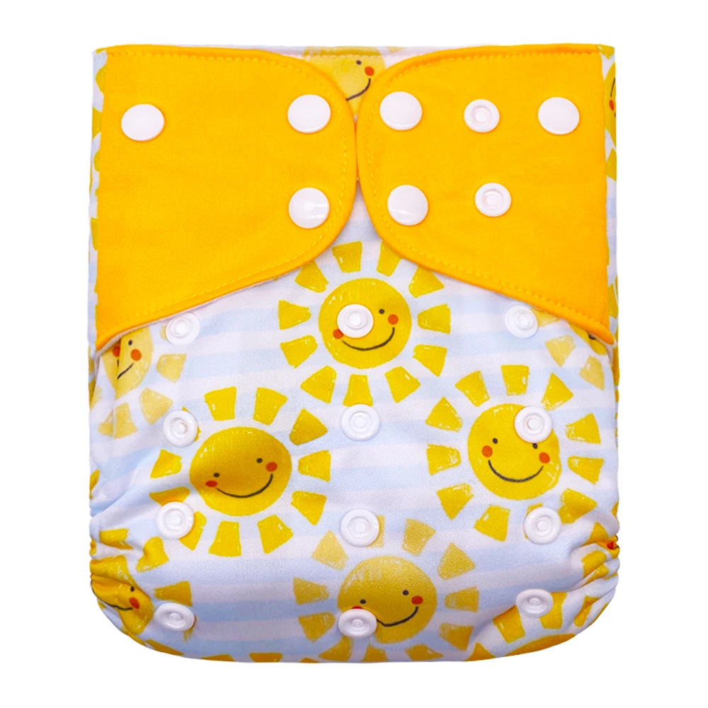 Reusable Pocket Panties Diapers Nappy for Baby Toddler Thick Absorbent Potty Training Pants Underwear Eco-friendly Cloth Diapers