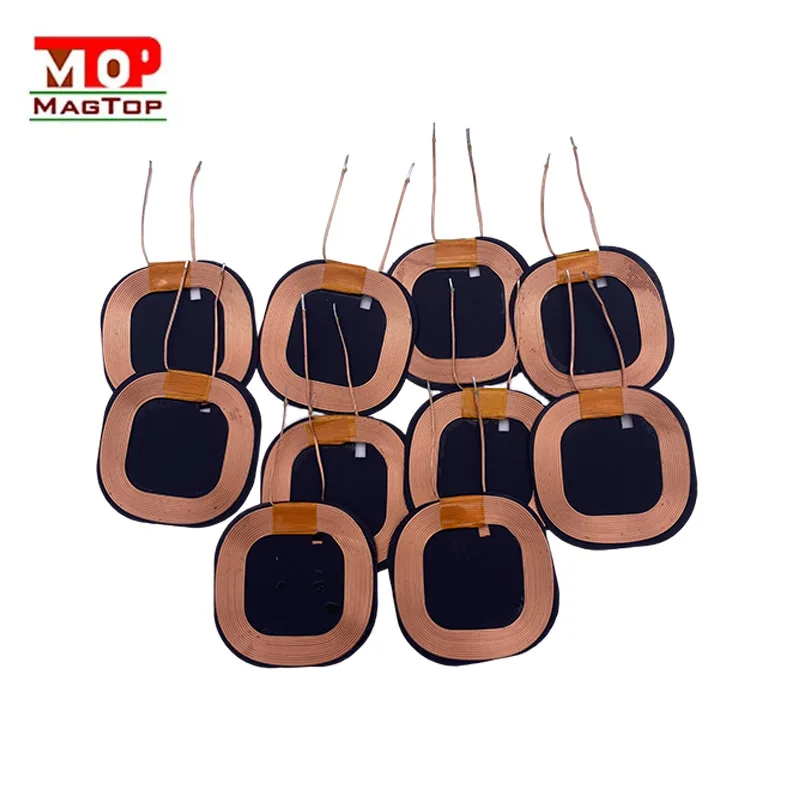 Supplier power inductors Ferrite Magnetic Coil Wireless Charger Induction Coil