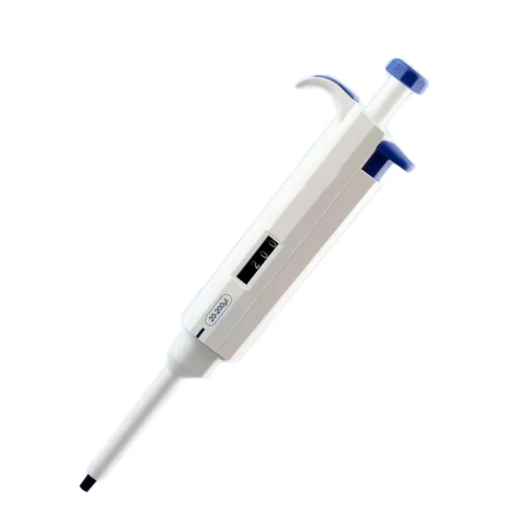 micro manual single channel adjustable pipette laboratory high temperature autoclave pipette gun for LXF-1000 range 100-1000ul