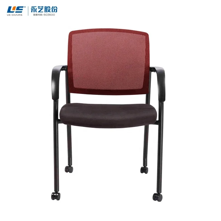 UE Free Sample Executive Execute Office Metal Rocking Modern Staff Back Seat Armrest Specifications Mesh Conference Chair