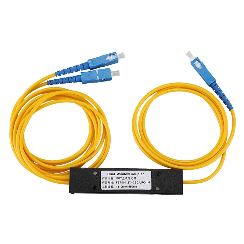 Заводская поставка PLC splitter FC/SC/ST/LC разъемы оптического волоконно-оптического Splitter