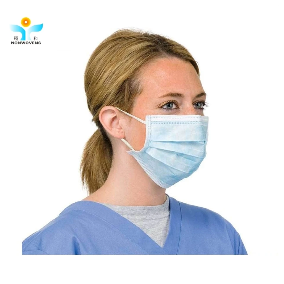 Disposable Facemask Raw Material Yihe Non-woven Fabric 35GSM 45GSM Or Customized