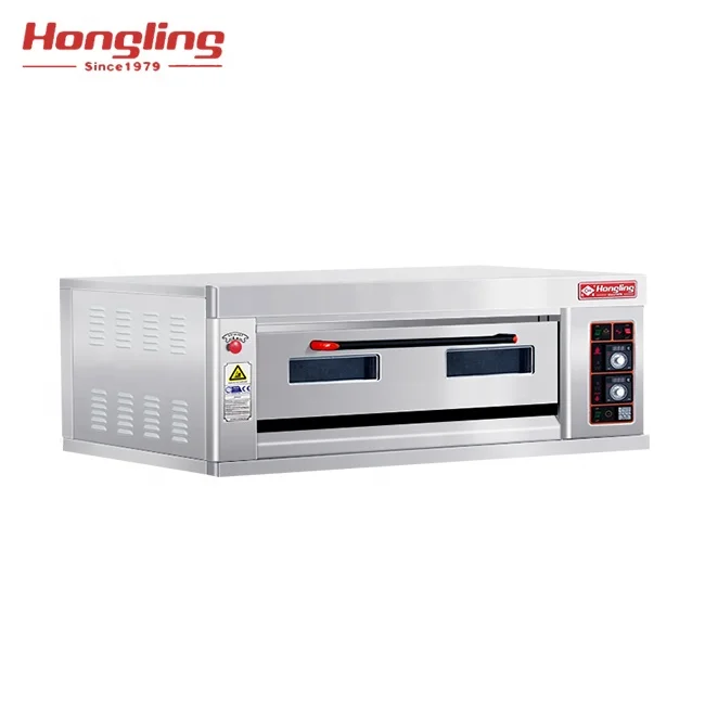 HLY-103E промышленность хлебобулочных изделии оборудование Единая панель 3 Лотки газовая плоская печь для пиццы газовая горелка