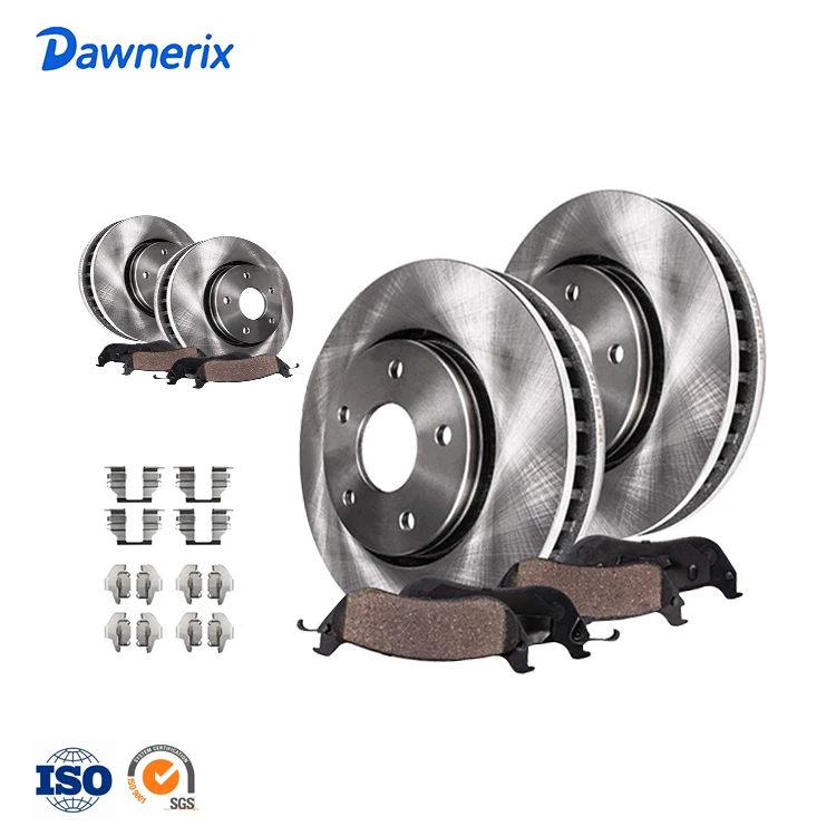 Автомобильные запчасти передние и задние керамические тормозные колодки диски комплекты тормозных роторов для Honda Accord Civic CR-V Odyssey