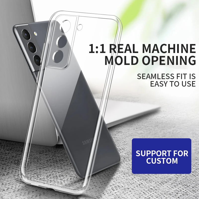 Factory Price Hybrid Transparent Clear Tpu Case Crystal Phone Case For Samsung S22 + 22ultra S22PLUS