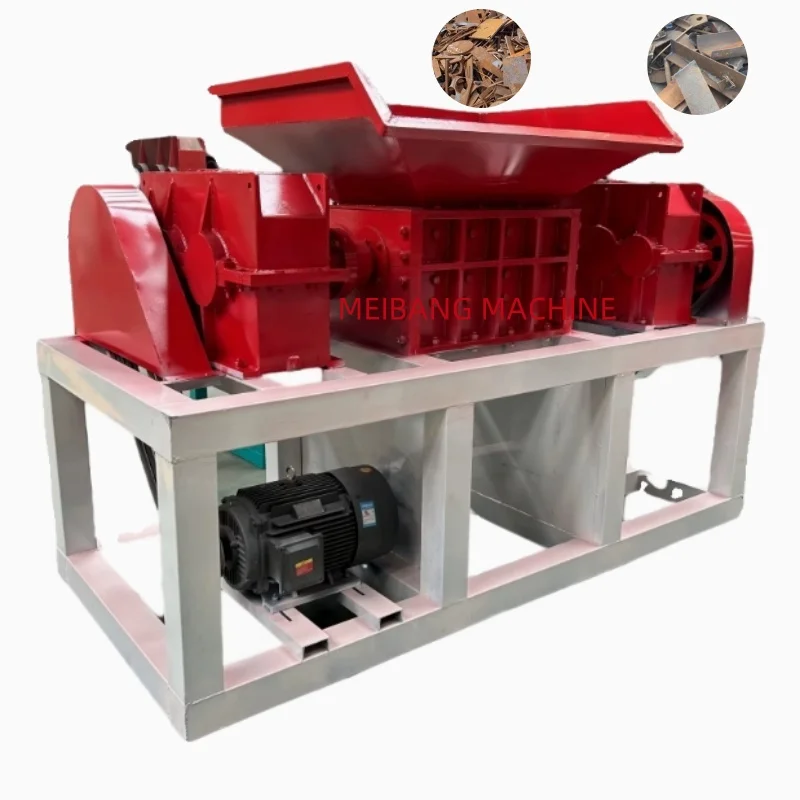 MB Scrap iron thin material shredder Construction wood pallet furniture shredder Sofa mattress washing machine crusher