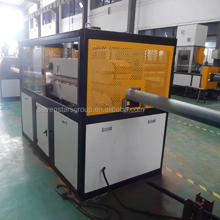 Sevenstars Factory Price Hot Sale Easy To Operate 50-110mm PVC Plastic Pipe Extruder Production Line