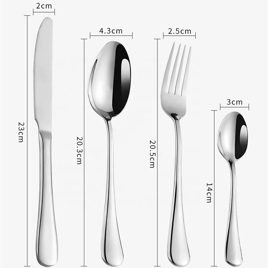 Hot selling  products bulk gold flatware stainless flatware  for wedding restaurant hotel