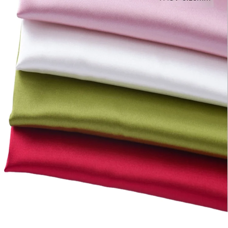 Satin Fabric 100% polyester Imitation Silk Fabric