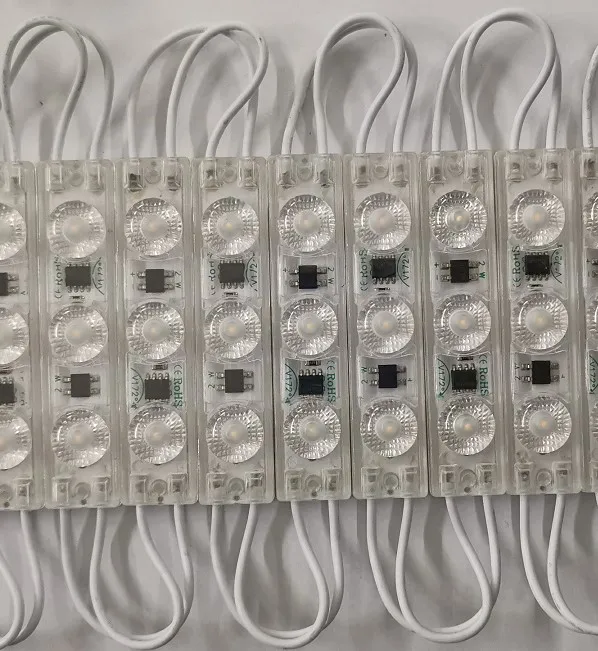 3030 светодиодные модули высокой яркости AC110V/220V световой короб рекламный знак ультразвуковые для вывесок