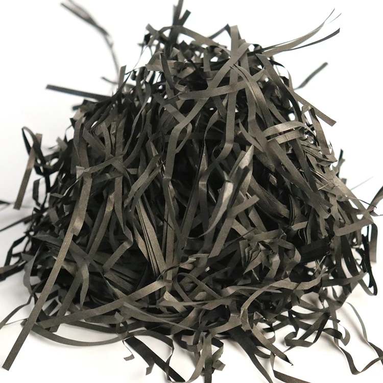 Lafite Paper Grass Colorful Shredded Paper PP Grass Shredded Paper Packing For Gift Package Box Filling