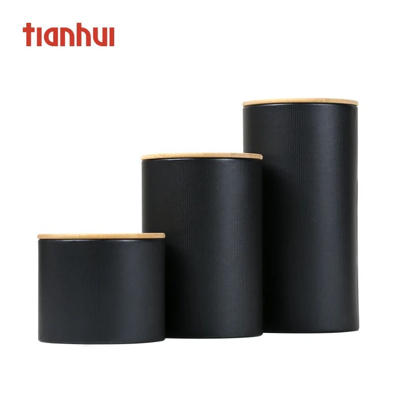 Оптовая продажа Круглая Бумажная канистра подарочный набор рекламная Свадебная подарочная коробка