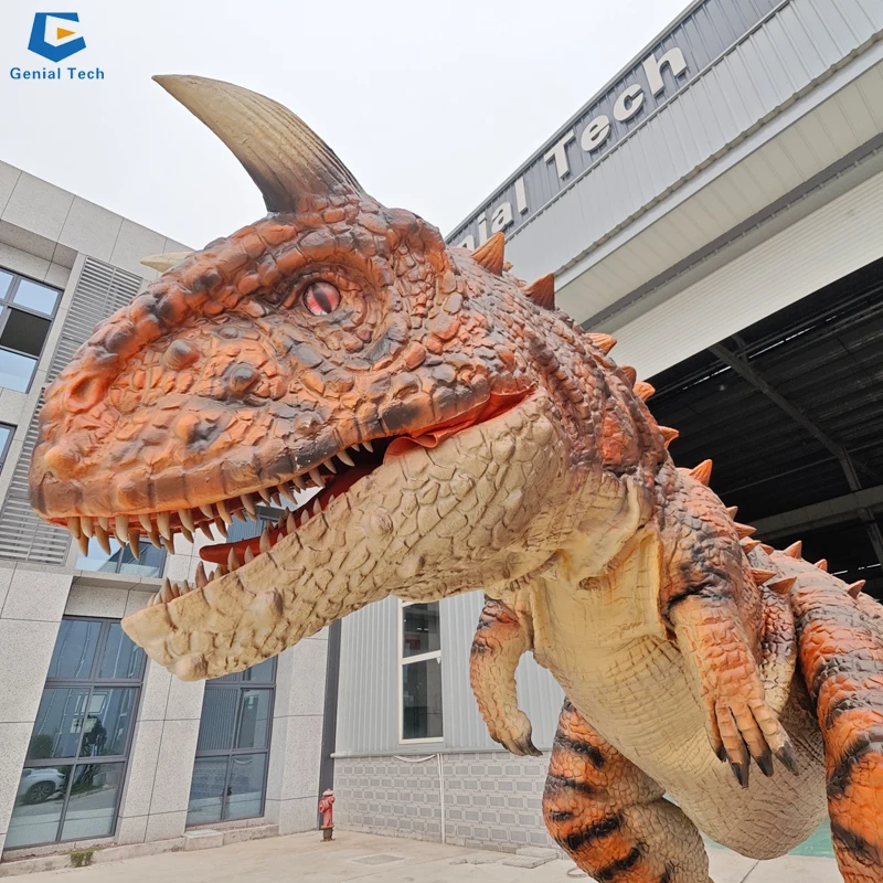 SGD29 High Quality Animatronic Carnotaurus Factory Customized Dinosaur Model For Park