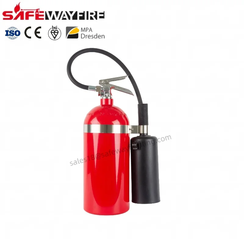 Safewayfire Factory Direct Sale Mexico Type 5-20LBS CO2 Fire Extinguisher Alloy Aluminum Material