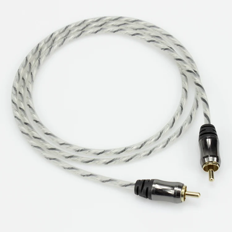  Шнур с зажимом RCA витая пара кабель из ТПЭ штекер-штекер Кабель-адаптер для