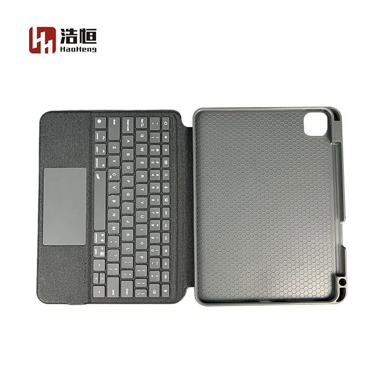 Leather PU Keyboard Case for iPad 9.7 10.2 Wireless BT Tablet Keyboard with Pen Holder Waterproof