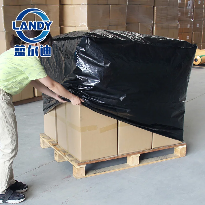 Водонепроницаемые Полиэтиленовые прозрачные пластиковые крышки для поддонов, простые крышки для поддонов черного цвета