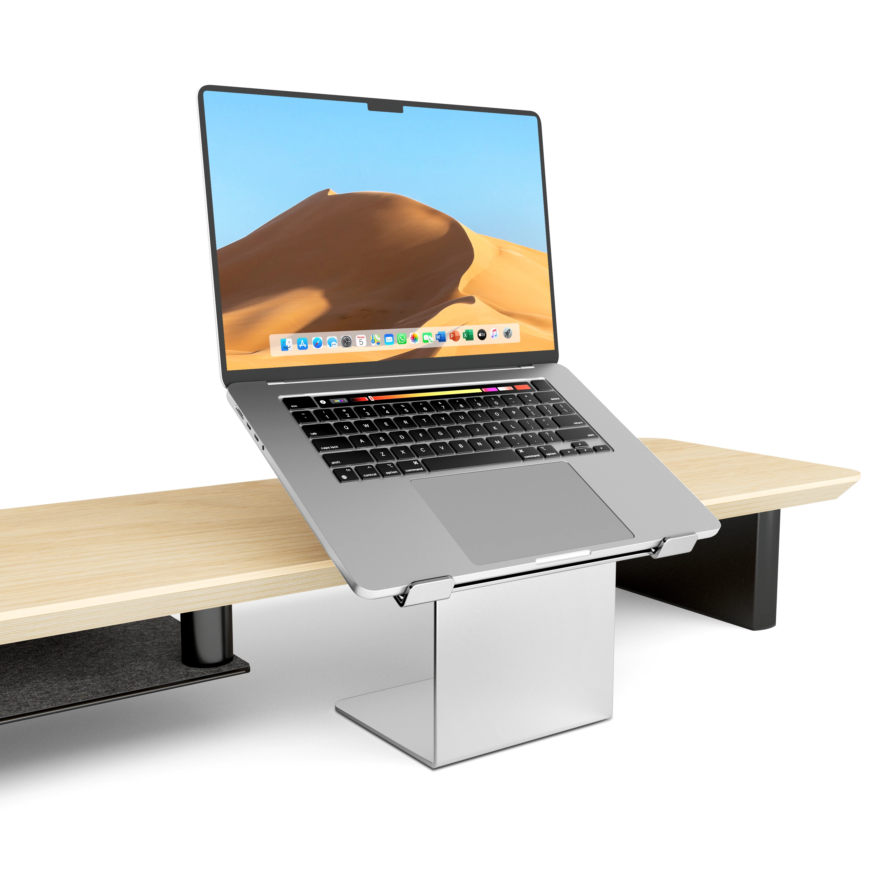 Wholesale New Design Ergonomic Rotation Metal Portable Notebook Holder Aluminum Laptop Stand For 10-15.6 Inch Laptops