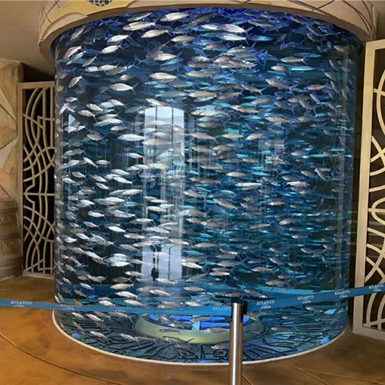 What is  Big Size Heat Resistant Good Quality Big Aquariums,Round Acrylic Aquarium@
