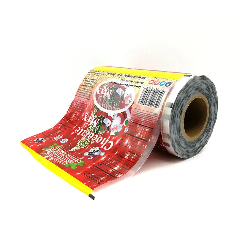 Healthy Vacuum Laminated Small Packaging For Food Snack Stretch Packaging Roll Film Plastique
