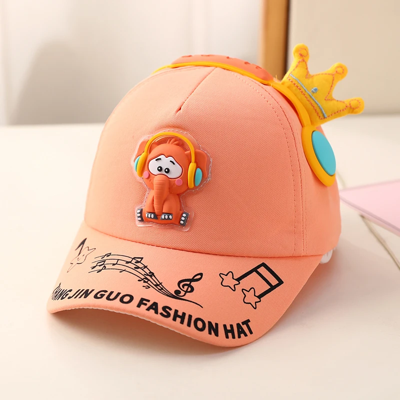 Весенняя милая и интересная детская и мужская солнцезащитная Кепка от солнца в виде слона для детей спортивная детская бейсболка Спортивная Кепка