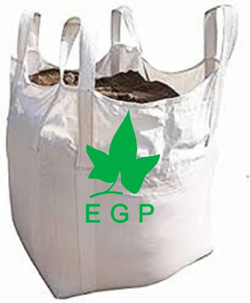 EGP Polypropylene rubble 1 ton 1.5 ton 2 ton 1000KG fibc PP 1500kg Bulk FIBC Bag big bags for lime fertilizer seeds grain corn