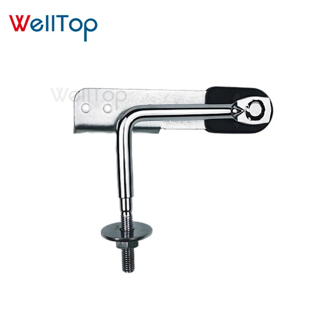 WELLTOP New 90-195 Degrees Furniture Hardware Adjustable Backrest Sofa Sofa Hinges Angle Height Ratchet Sofa Headrest Hinge