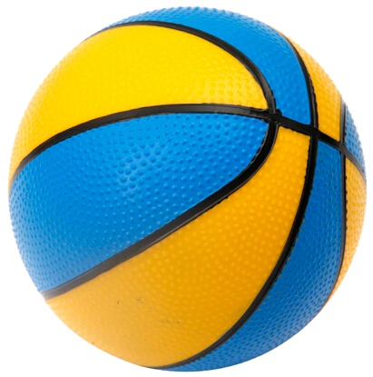 Customized  PVC 4 6 9 INCH Mini Colorful Inflatable Basketball Entertainment Play Game Basketball for Kids