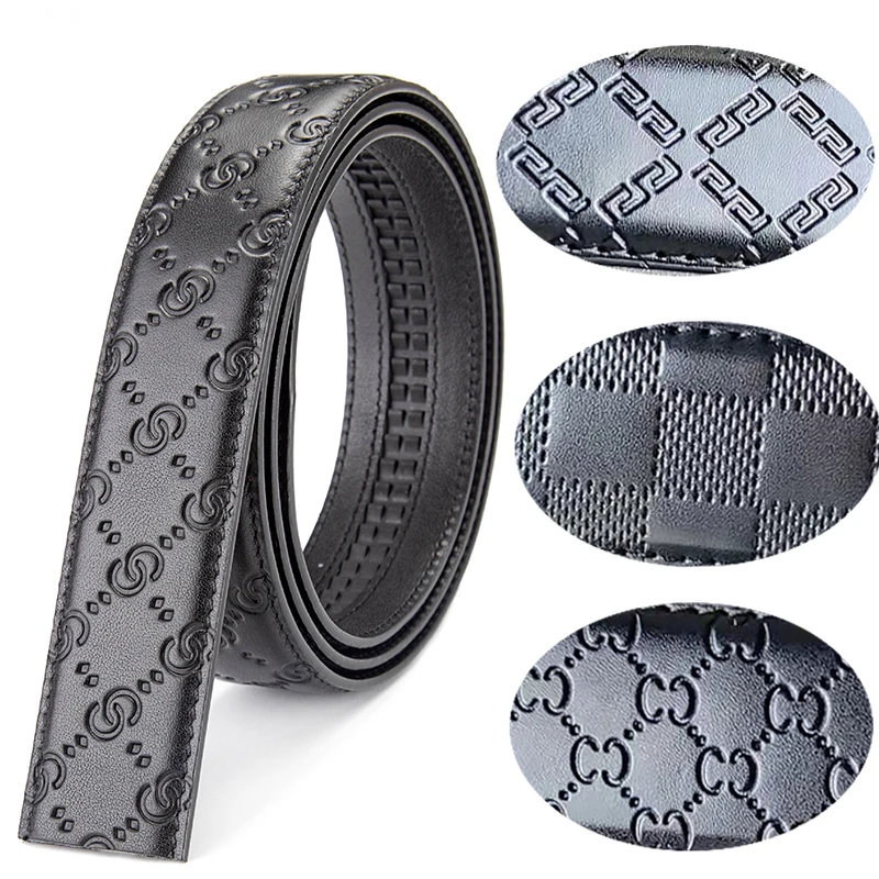 Оптовая продажа, мужской ремень из натуральной кожи с автоматической пряжкой, 3,5 см