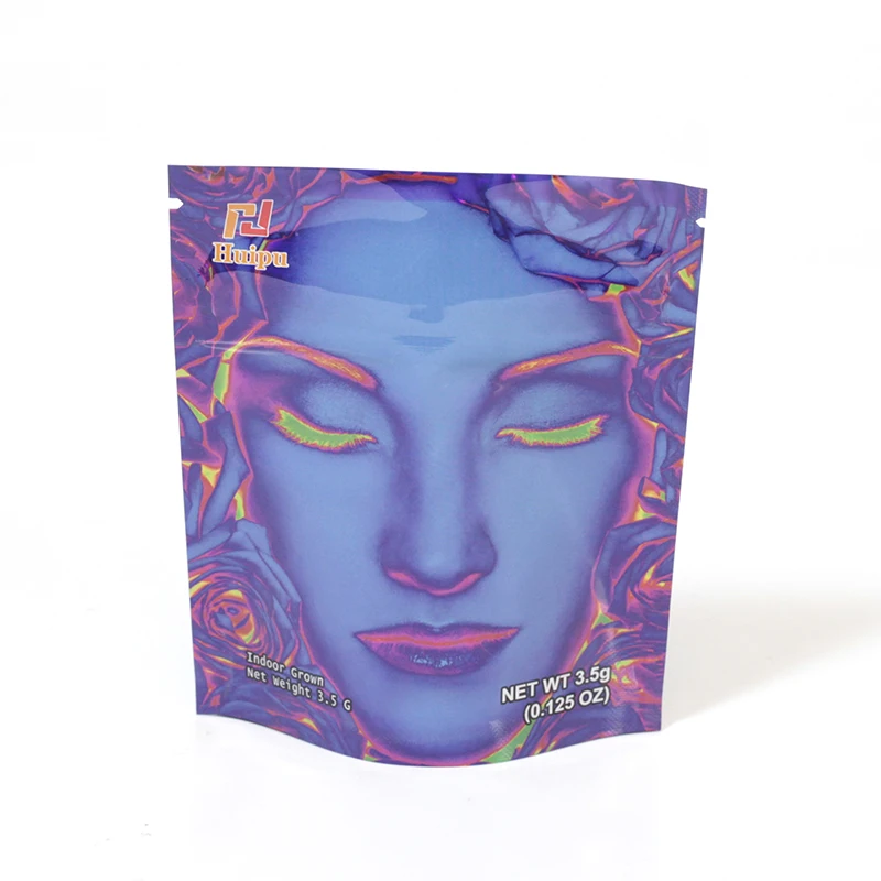 smell proof fishing bait bags custom print plastic zip lock bag with hang hole