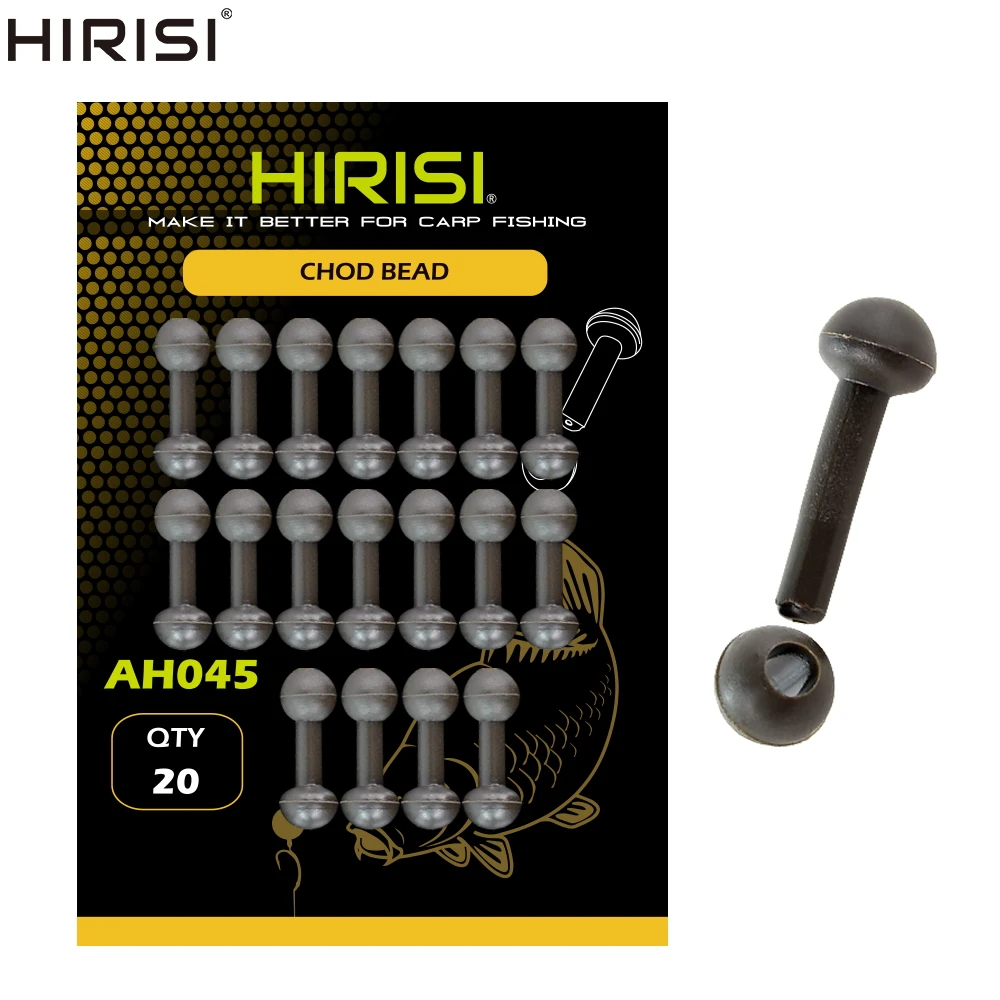Hirisi Карп рыболовные чод Rig бусины Chod с Рыбалка поворотный аксессуары 500 шт