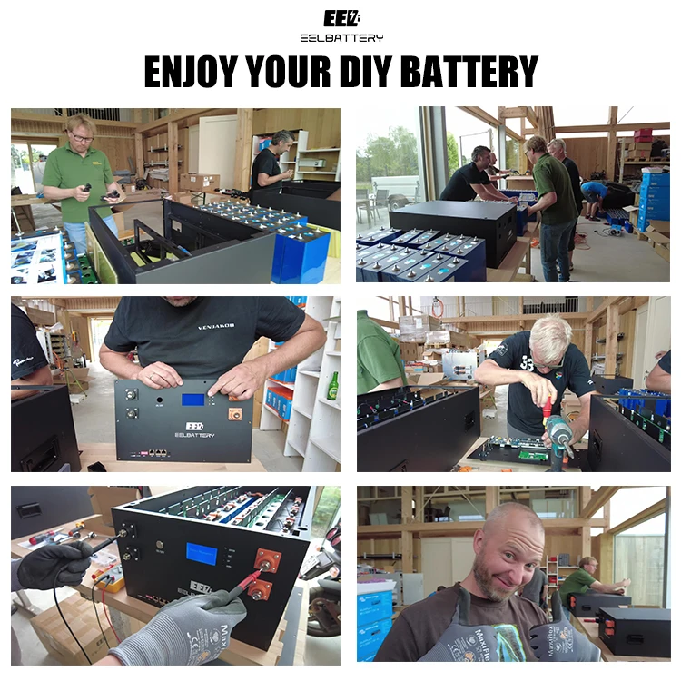 48V 51.2V lifepo4 280ah battery box with bms bluetooth and 485 200ah 230ah 302ah DIY battery case for Energy storage battery