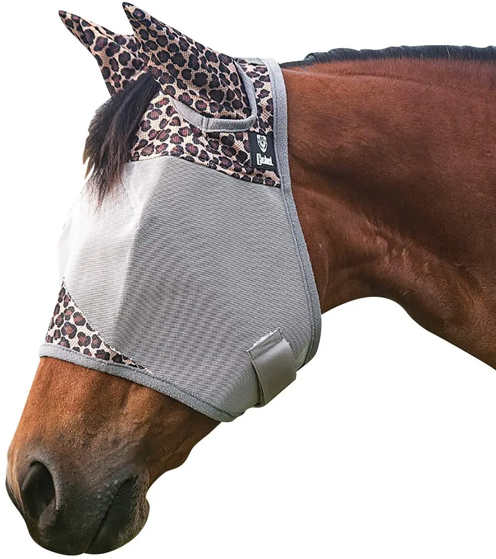 Horse Face Protect Fly Hood Equipment horse Fly Veil Fly