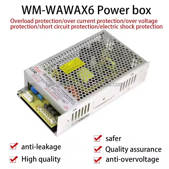 Универсальный WM-WAWAX6 блок питания 110 В ~ 220 вход 48 выход монета игровые аксессуары для кукольных автоматов аркад