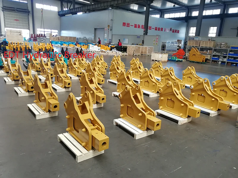 EDDIE Hydraulic Breaker Excavator Attachments Construction Machinery for Backhoe Loader and Skid steer loader