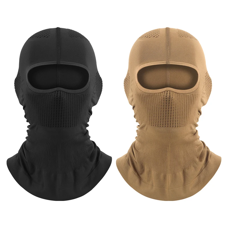JAKIJAYI High Quality Unisex Custom Style Ski Mask Motorcycle Full Face One Hole Balaclava Outdoor Wind-Prood Hat for Men Women