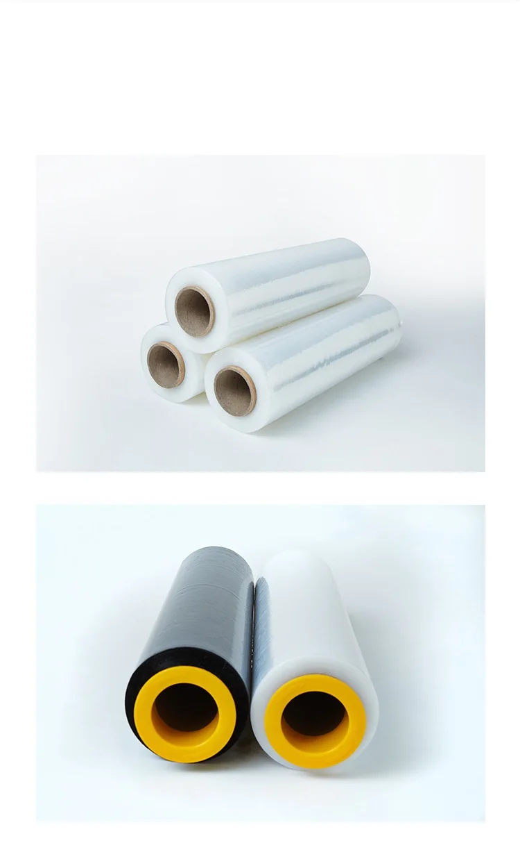 Hot selling PE transparent 25cm wide winding plastic stretch film pva plastic film