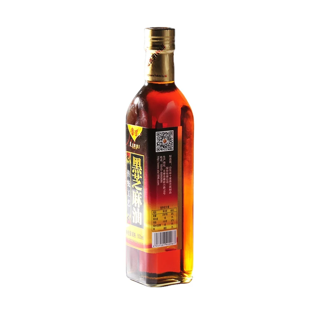 Wholesale high quality home bottled flavored sesame sesame oil